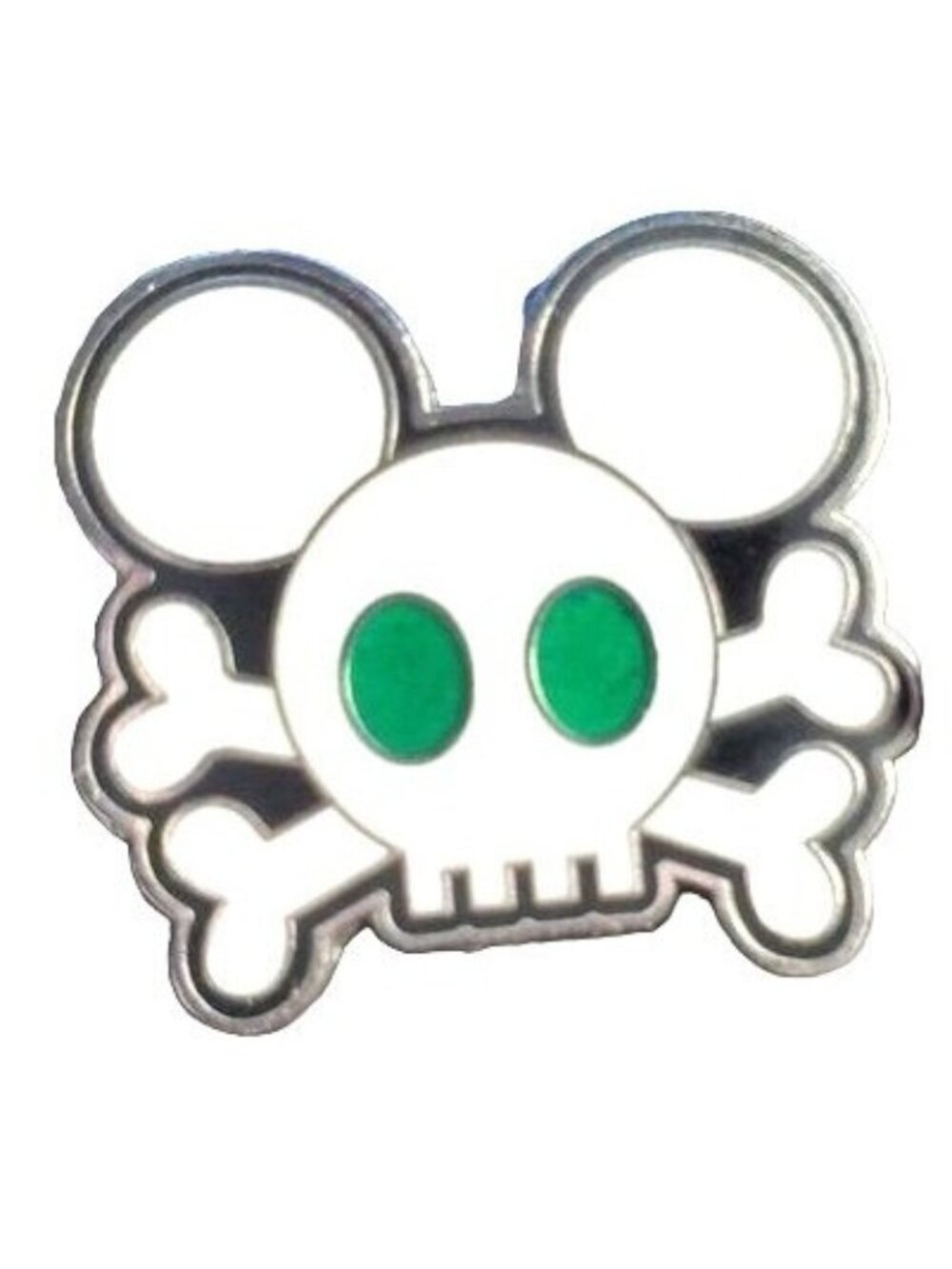 Disney Mickey Mouse Icon Trading Pin Pirate Skull Crossbones Lapel Pin Brooch
